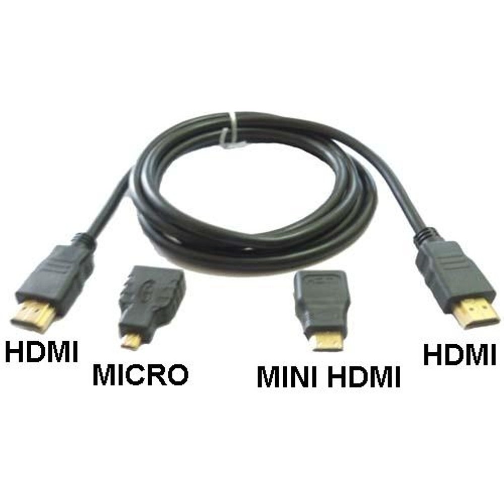 Kabel HDMI 3 in 1