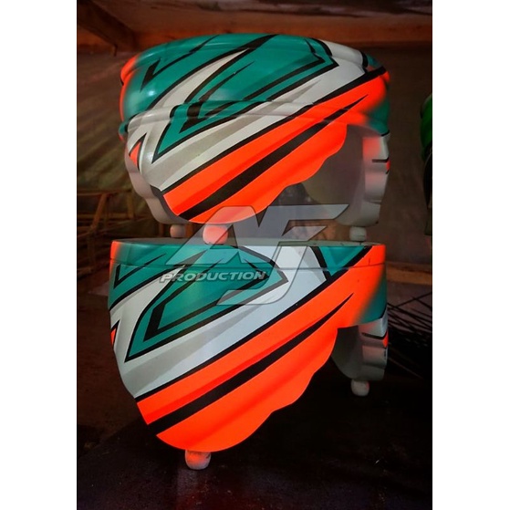 tebok pleci air brush