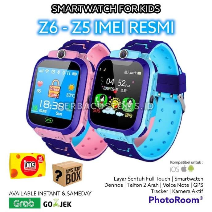 Jam Tangan Anak IMOO IMO SMARTWATCH Z5/W16 Kualitas Terbaik & Aman