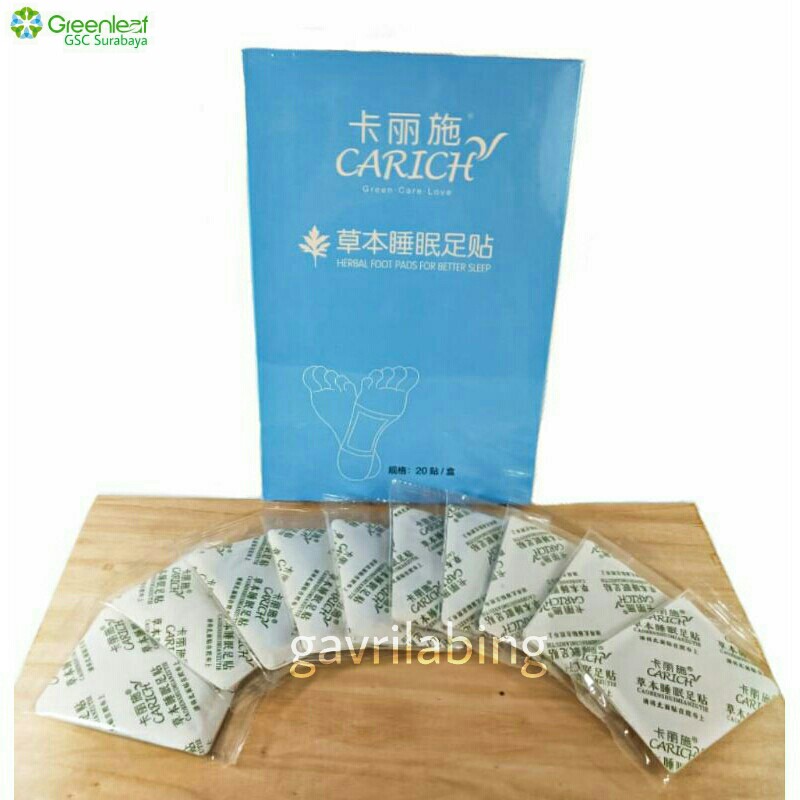 

Greenleaf Koyo Kaki Herbal / Carich herbal foot pads