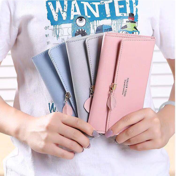 Dompet Panjang Wanita BS68 Lipat Cantik Dompet Panjang Tipis ACC