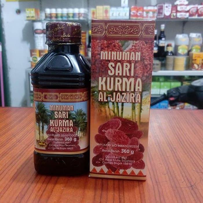 Paket 2 Botol Sari Kurma Al Jazira Isi 350 ml