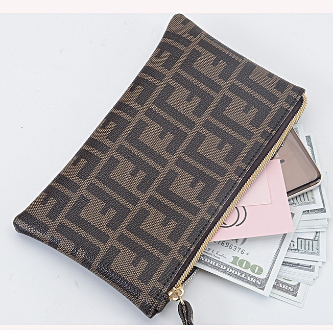 DOMPET PANJANG WANITA IMPORT KULIT COKLAT MALIVAI WA487B7 PREMIUM BESAR MUAT HP RESLETING SLOT KARTU UANG KOIN TALI PENDEK BRANDED BATAM KEKINIAN REMAJA KEKINIAN SIMPLE TIPIS