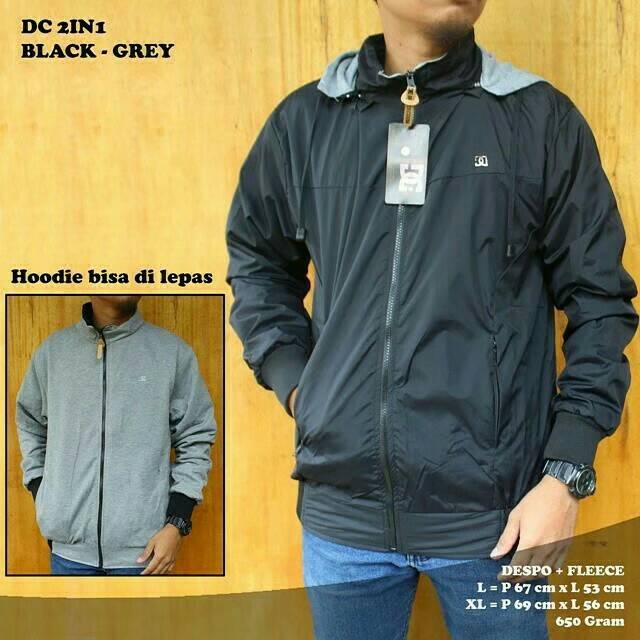 Jaket DC pria