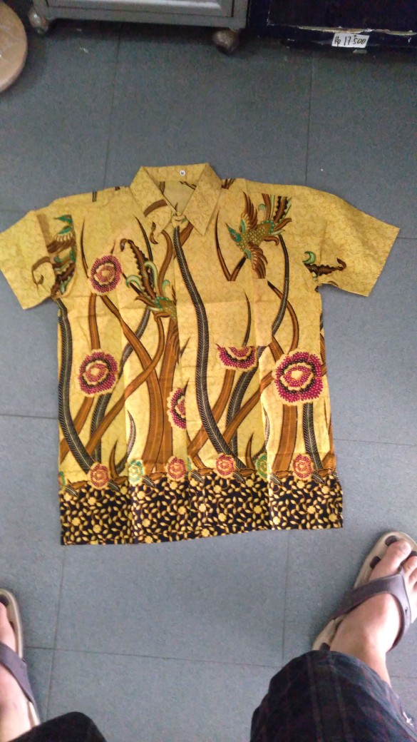 New Arrival Distro Batik Pria Sogan Hrb026 Batikaf Notoarto Batik Ipnu-ippnu Hem Pria Bell