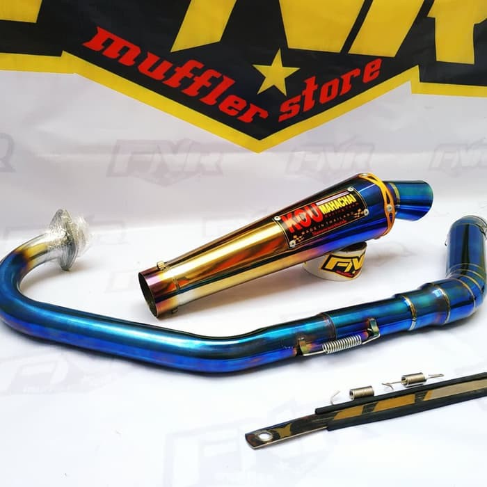 KNALPOT RACING KIDAL KOU MAHACHAI BLUEMOON FOR VIXION-SATRIA FU-MX OLD-MX NEW-SONIC