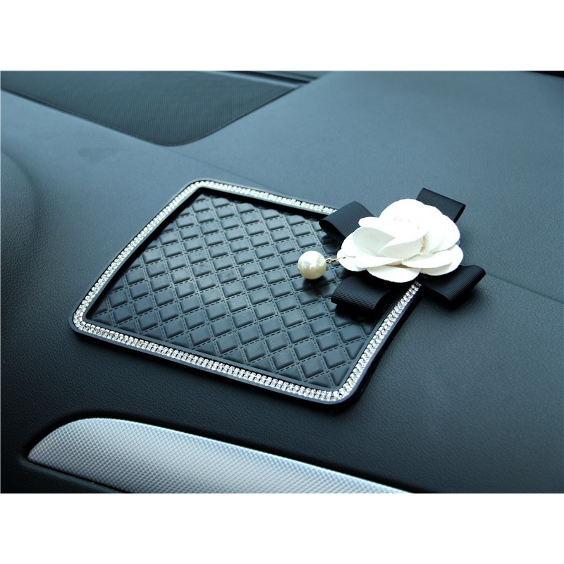 Antiselip Dashboard Mobil DAD Bunga Passion Flower Daisy Premium Import