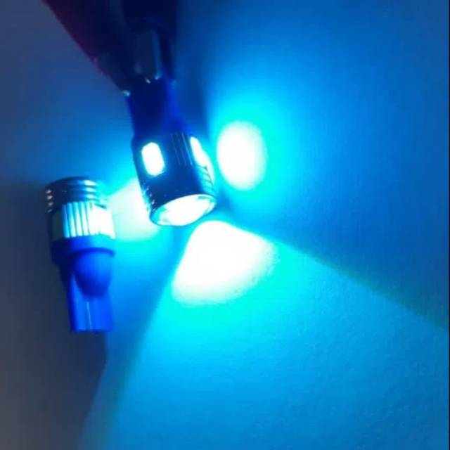 Lampu Led T10 T13 T15 Model Mercy 5 Led 5 Mata 1Pasang