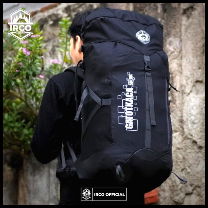 Tas Hiking - Keril Gunung - Carrier 50L - Ransel Irco- Free Raincover