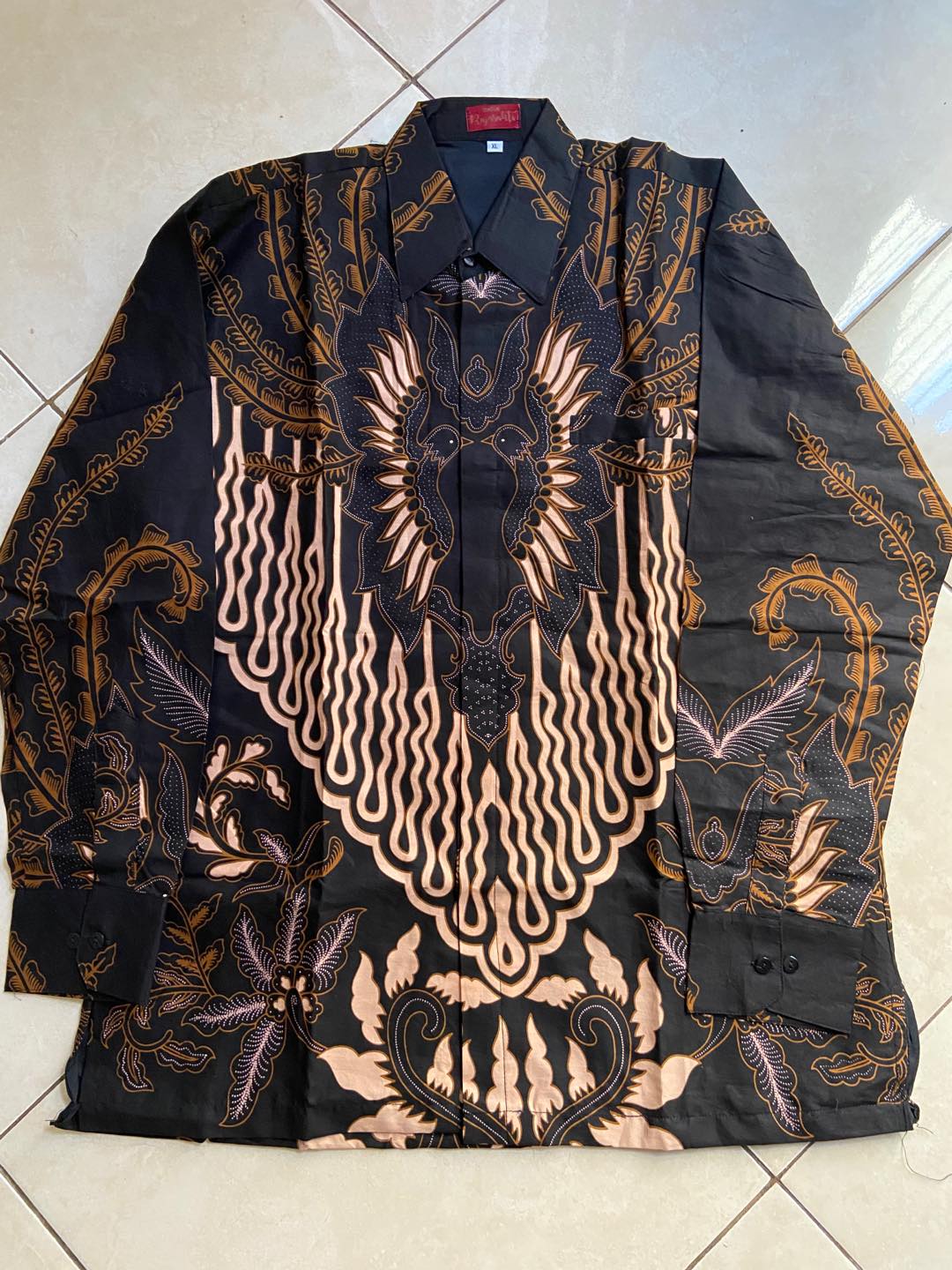 Wedanta Pinus Batik Pria Bahan Katun Primisima Full Furing