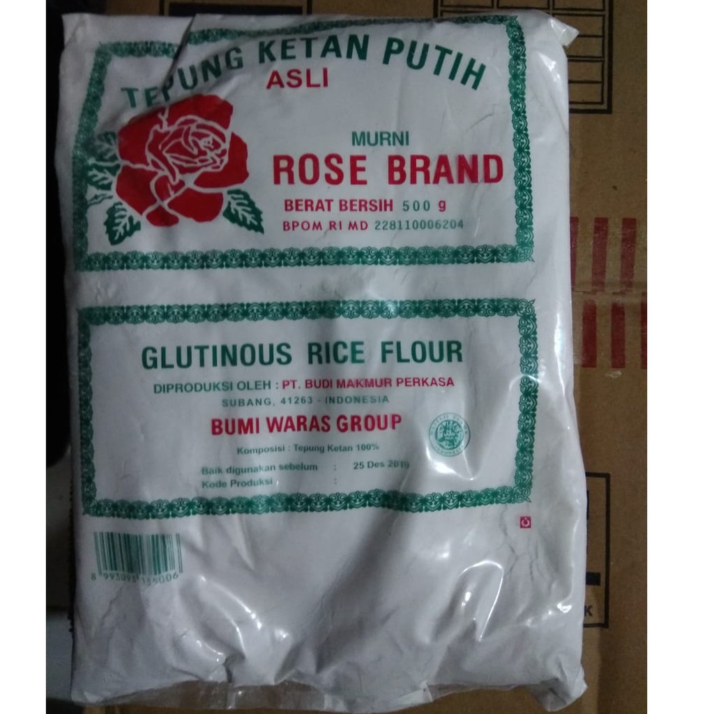 TEPUNG KETAN ROSE BRAND 500 GRAM