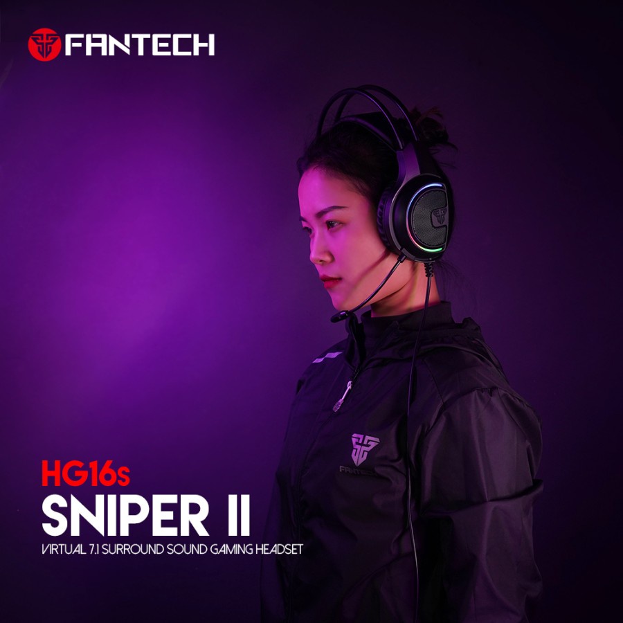 Fantech HG16S / HG-16S / HG-16 S Sniper II 7.1 RGB - Gaming Headset