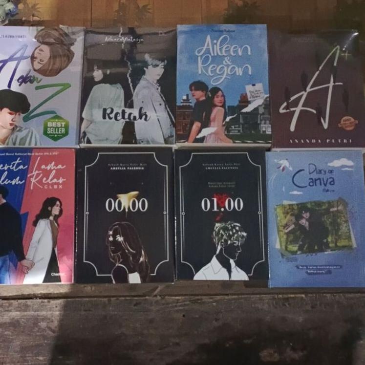 Paling Sesuai.. NOVEL TERLARIS REMAJA WATTPAD RETAK✨00:00✨01.00✨DIARY CANVA✨AILEEN REGAN✨A DAN Z✨A+✨