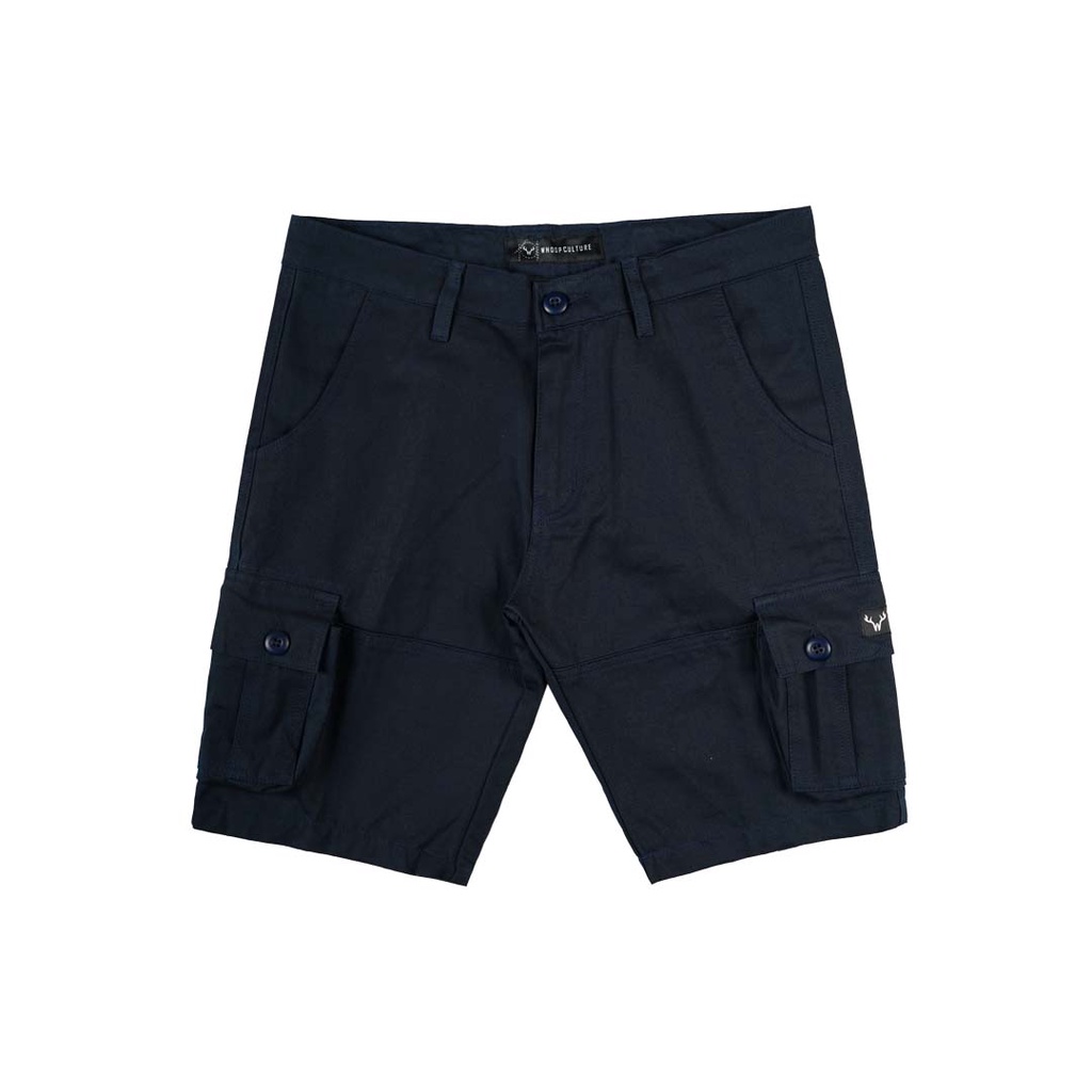 Whoopculture “Thorold” Navy Short Cargo