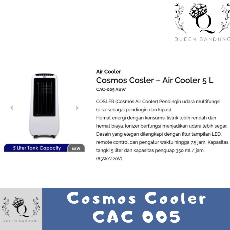 Cosller Cosmos Air Cooler CAC 005 ABW - Pendingin Udara Cosmos