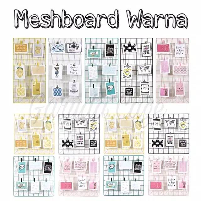 

Meshboard colour candy