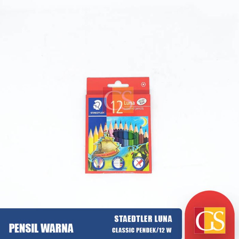 

PENSIL WARNA LUNA STAEDTLER 12 WARNA PENDEK