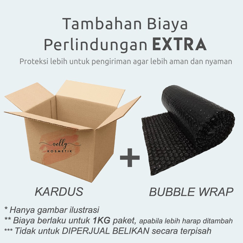 PACKING TAMBAHAN Kotak Kardus + Bubble Wrap | Perlindungan EXTRA