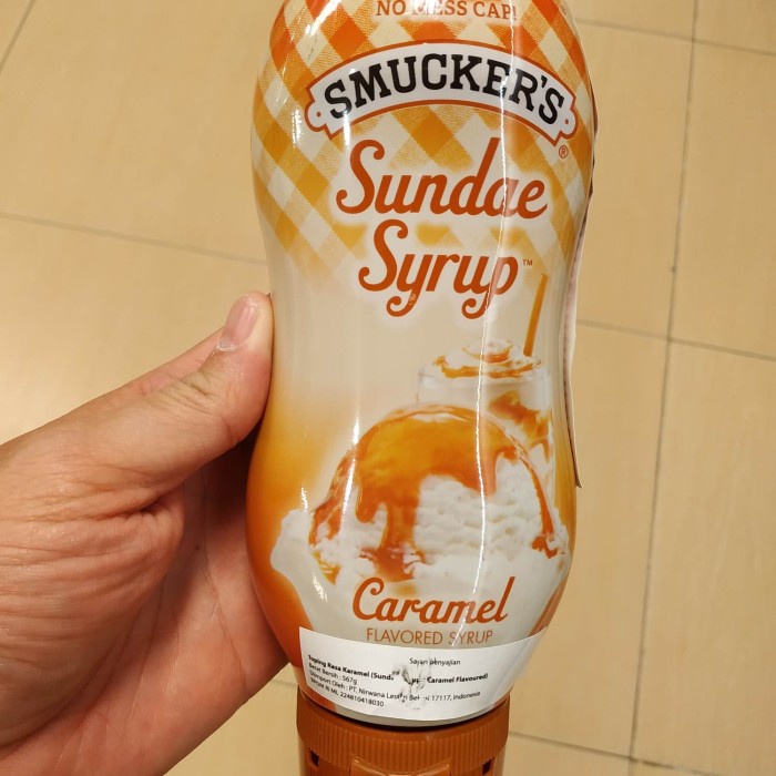 Smuckers Sundae Syrup Caramel 567 gr Saus/ Syrup Karamel