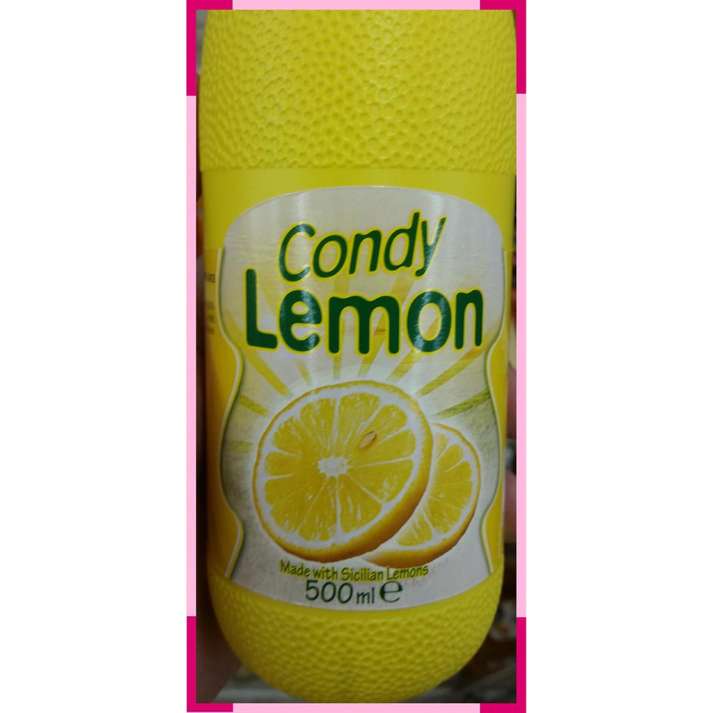 

Condy lemon | saus buah rasa lemon | 500 ml | product of Italia