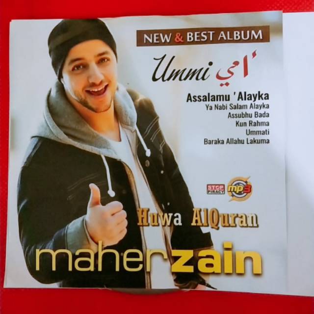 Murah meriah kaset MP3 Maher Zain Best album