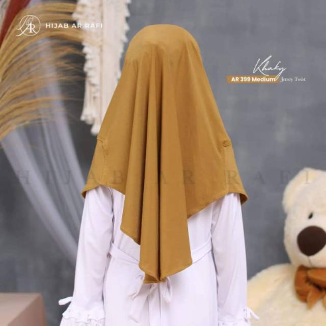 Hijab Ar Rafi AR 399 std AR 399 medium/couple hijab instan-1