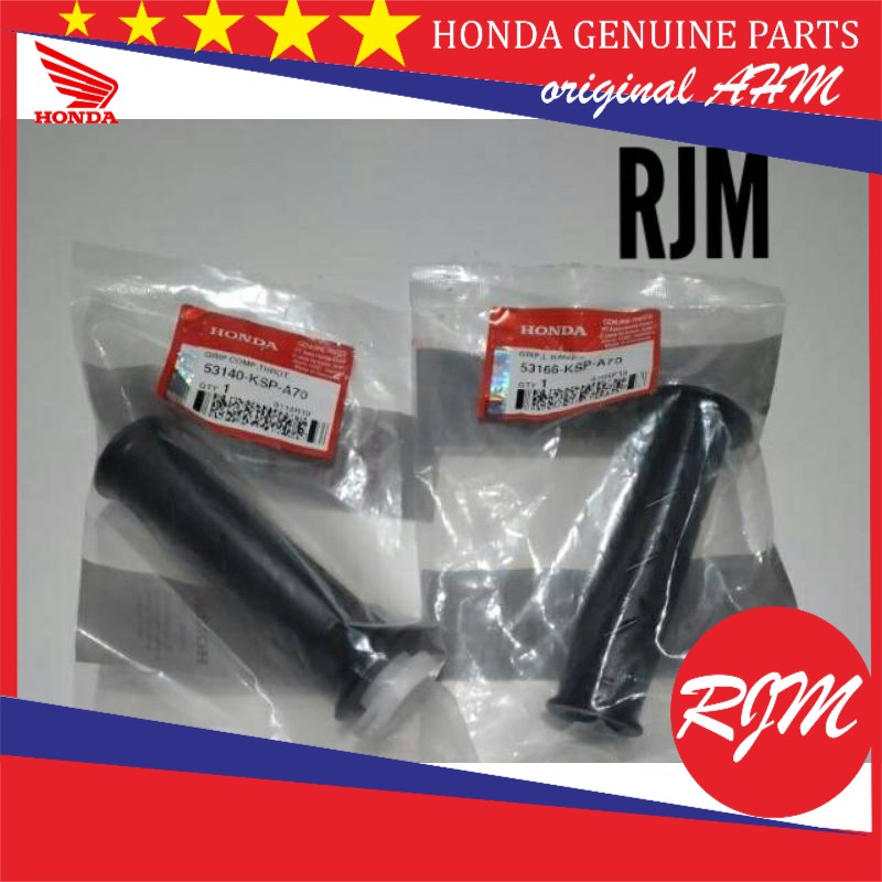 HAND GRIP karet stang megapro monoshok 53140-KSP-A70 53166-KSP-A70