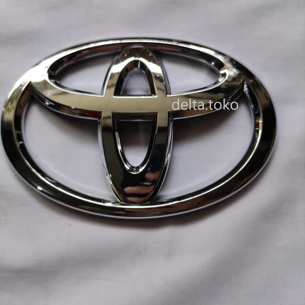 Logo/Emblim Variasi Toyota Chrome AGYA Depan dan belakang