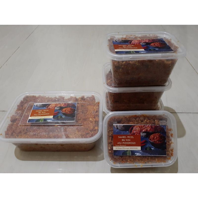 

Sambel Pecel Ponorogo Murah Tanpa bahan pengawet