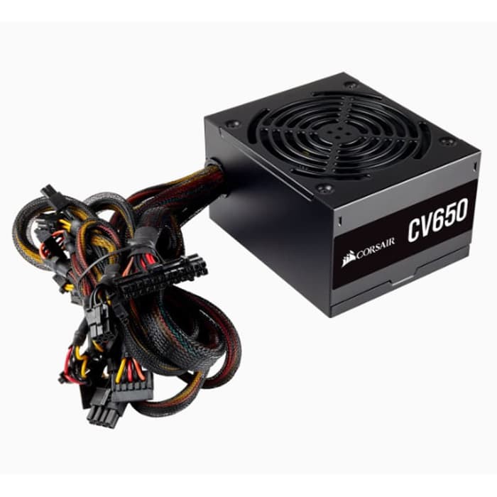 Corsair CV650 Power Supply 650 Watt 80 Plus Bronze Certified CV 650