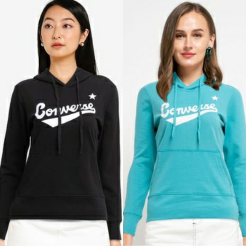 Converse Hoodie Sweater Nova women's Black - Tosca
