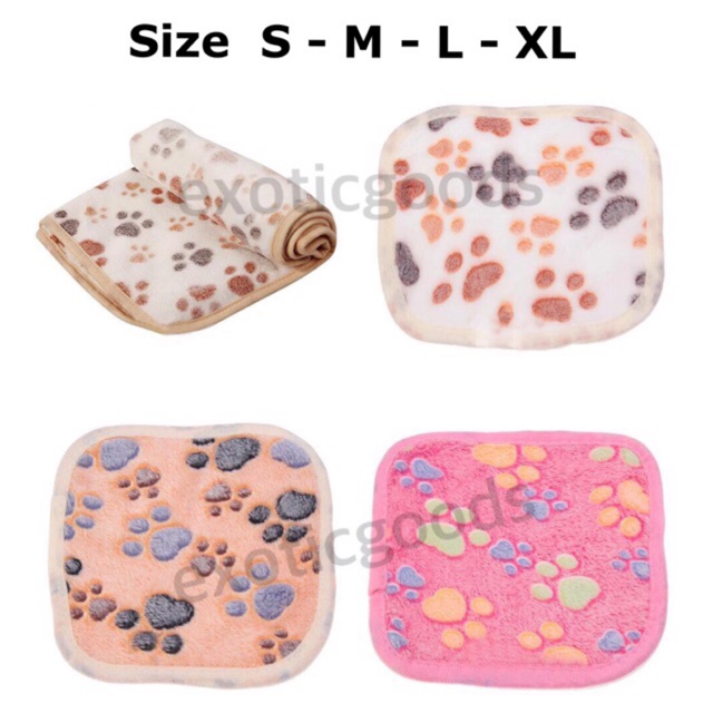PET BLANKET SELIMUT HEWAN ALAS TIDUR HEWAN SELIMUT ANJING SELIMUT KUCING KAIN PEMBERSIH HEWAN