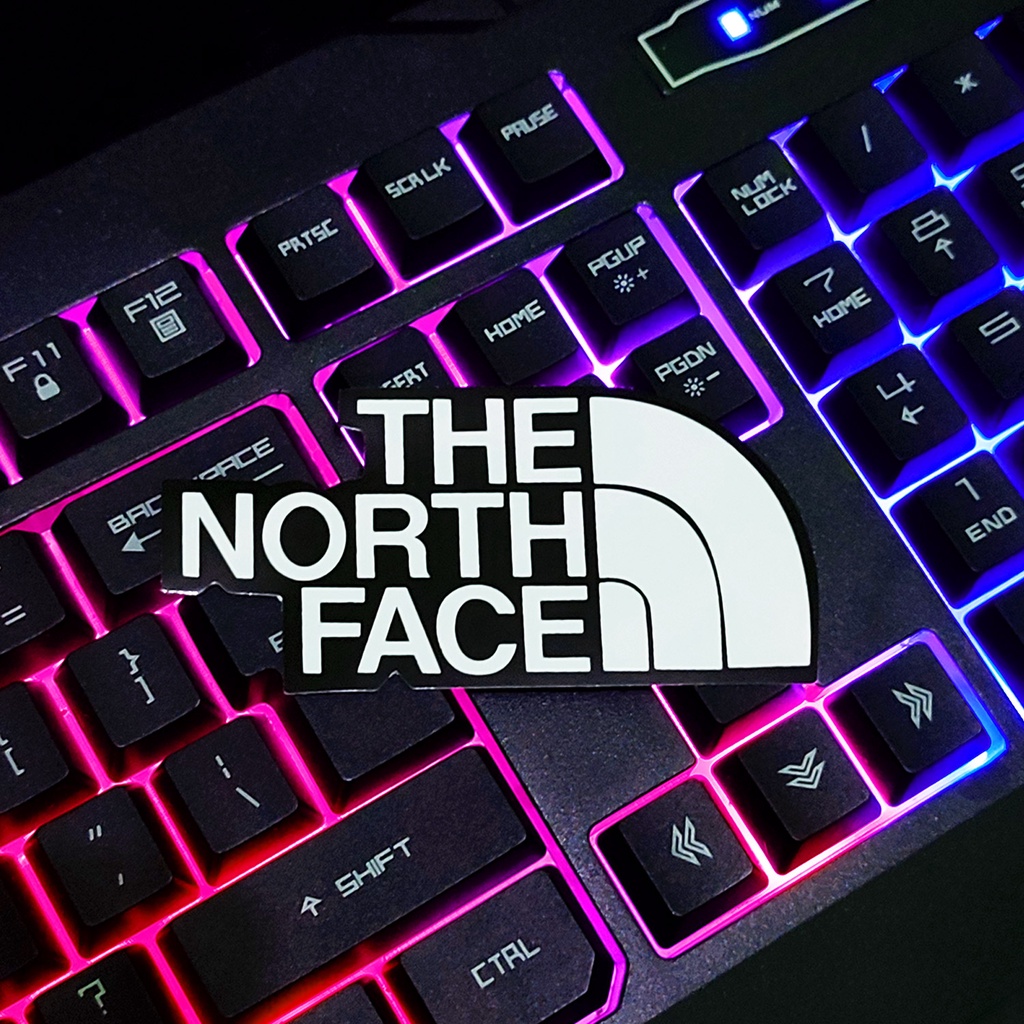 Stiker Aesthetic THE NORTH FACE - STICKER TUMBLR MOTOR JOURNAL