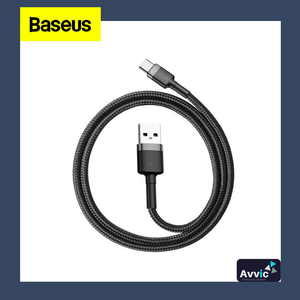 BASEUS Kabel USB to Type C Fast Charge Cafule Cable Charger 2A 2M