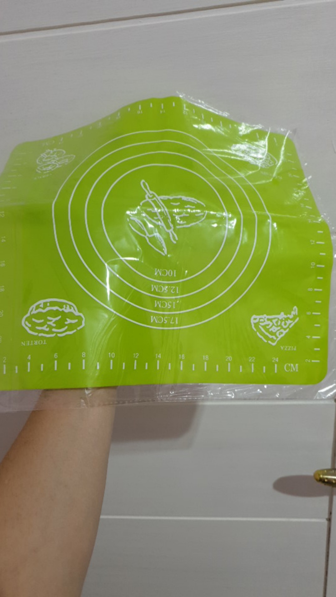 Mini Baking Silicone Mat / Alas Giling Adonan Tatakan Silikon Silmat