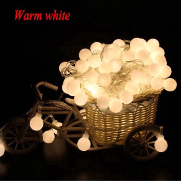 Lampu LED Kawat Warm White Lampu Hias LED Baterai Lampu Tumblr lampu kawat