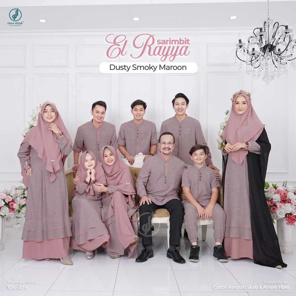 (BOY) SARIMBIT EL RAYYA BY ALWA HIJAB (READY STOK)