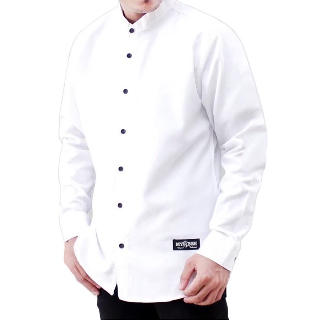 Kemeja Sanghai Pria Lengan Panjang