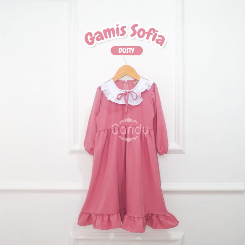 Gamis anak Sofia | gamis anak terbaru