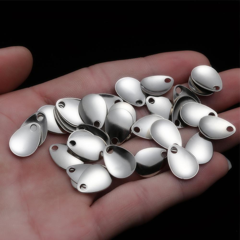 Suyo 50pcs Atraktor Pancing Spinner Putar Getaran Payet VIB Lure