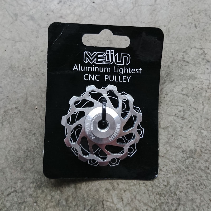 Pulley Meijun 11 T rear derailleur Alloy Ceramic Bearing Loncer