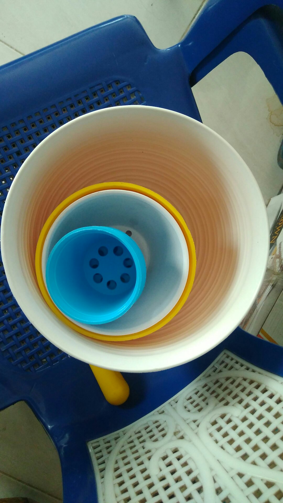 Pot Warna Warni Ukuran 15 Cm /pot Lucu /pot Bunga