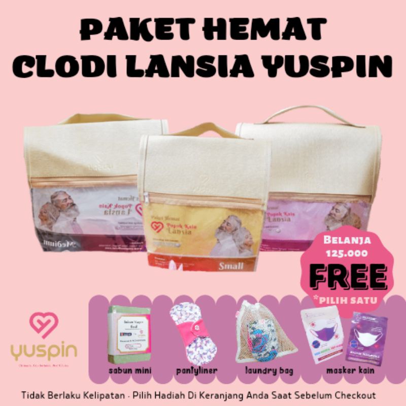 CLODI LANSIA PAKET HEMAT YUSPIN