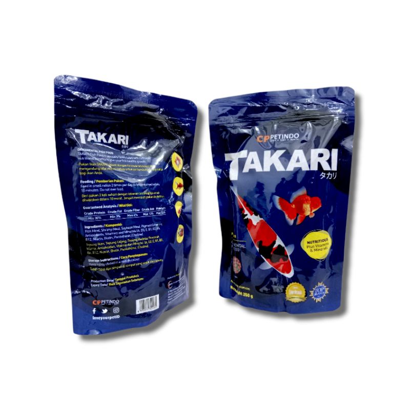 PROMO MURAH Makanan ikan hias TAKARI 250GR