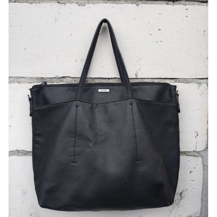 preloved tas totebag mango stradivarius