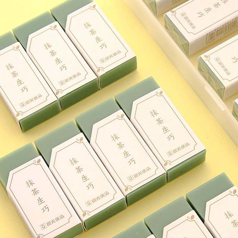 

[3KUNI] Penghapus Hijau Matcha Japanese Eraser
