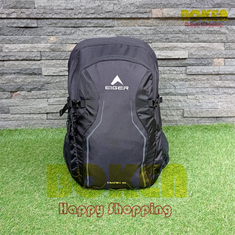 Tas Ransel Eiger1989 2403/910005076 BLK Diario 19L Daypack Backpack Unisex