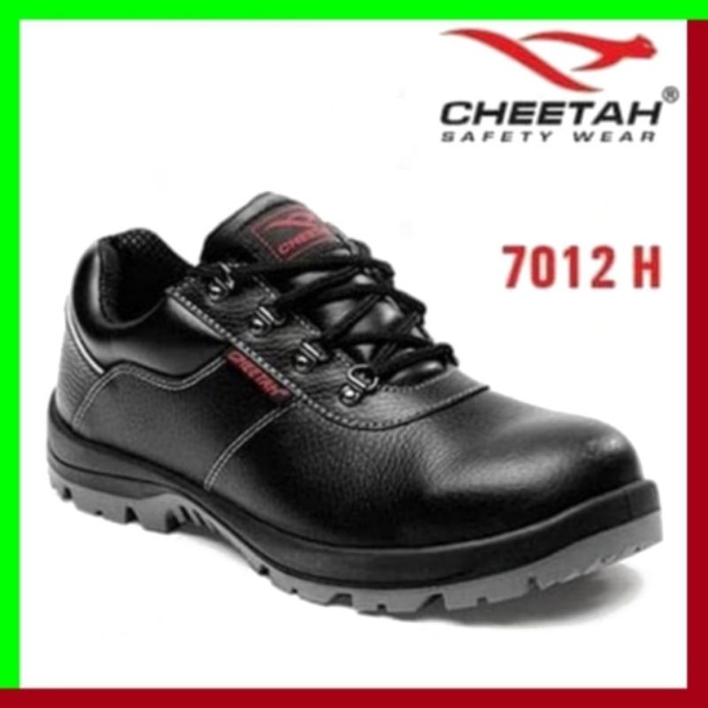 Sepatu Shoes Cheetah 7012 H / Safety Cheetah 7012 Hitam