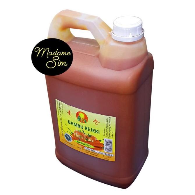 

SAMBEL BAMBU REJEKI - EXTRA HOT - VEGETARIAN (6,3 KG)