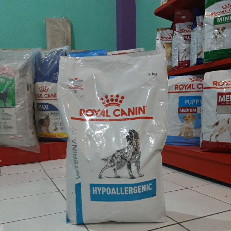 Makanan Anjing Royal Canin HYPOALERGENIC DOG 7 kg Dog food Rc Royal Canin